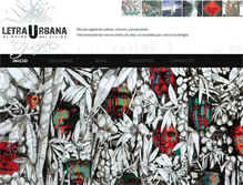 Tablet Screenshot of letraurbana.com
